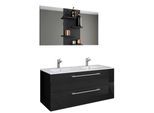 Badezimmer Budasi Schwarz