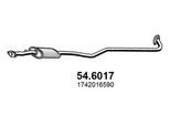 ASSO Mittelschalldämpfer 546017 für TOYOTA