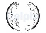 DELPHI Bremsbackensatz, Feststellbremse ls2022 für Mercedes RENAULT DACIA