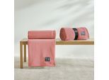 Wohndecke S.OLIVER "s.Oliver Decke Kuschelsoft", rosa (coral), B:150cm L:200cm, Polyester, Wohndecken, Wohndecke, 150 x 200 cm, in bunten Farben, weich, 330g/m²