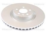 TRISCAN Bremsscheibe 8120291082c belüftet 356mm 34mm für Audi