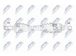 NTY Antriebswelle npwpe121 Vorderachse links für Citroën/Peugeot