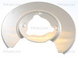 TRISCAN Spritzblech, Bremsscheibe 812581206 Hinterachse rechts für Tesla