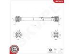 ESEN SKV Antriebswelle 76skv017 Hinterachse für LAND ROVER
