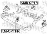 FEBEST Lagerung, Motor kmoptfr vorne für HYUNDAI