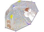 Stockregenschirm STERNTALER "FAMILIE Bär", Damen, transparent, Motiv, Regenschirme, für Kinder