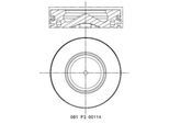 MAHLE Kolben 081pi00114002
