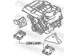 FEBEST Lagerung, Motor lrml405p beidseitig für LAND ROVER