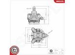 ESEN SKV Lagerung, Motor 75skv326 links für BMW