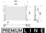 MAHLE Kühler, Motorkühlung cr2786000p für Mercedes REACH