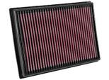 K&N FILTERS Luftfilter 333045 Langzeitfilter 38mm
