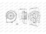 WALKER Innenraumgebläse wbl01476 für Opel Vaughall