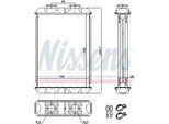 NISSENS Wärmetauscher, Innenraumheizung 70019 für LANCIA