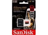 SanDisk microSDXC 64GB Extreme Pro A2 C10 V30 UHS-I U3