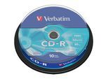 1x10 Verbatim CD-R 80 / 700MB 52x Speed Extra Protection CB