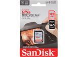 SanDisk Ultra SDXC UHS-I 128GB 140MB/s SDSDUNB-128G-GN6IN