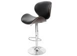 BARHOCKER Schwarz, Grau