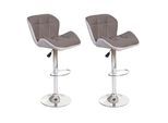 BARHOCKER taupe 2er-Set