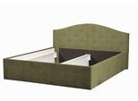 POLSTERBETT Oslo Khaki 160 x 200 x 40 cm Stauraum ohne hydraulische Funktion Mit hochwertiger Matratze H2 (bis 100 kg) und Lattenrost