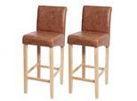 BARHOCKER Braun 2er-Set