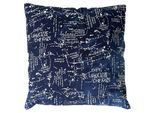 DEKO-KISSEN SCHRIFT Blau