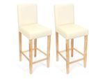 BARHOCKER Beige 2er-Set