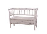 SITZBANK STAUFACH SHABBY-LOOK Cremeweiß