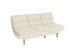 SCHLAFSOFA Cremeweiß