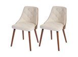 ESSZIMMERSTUHL Beige 2er-Set