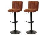 BARHOCKER Orange 2er-Set