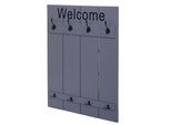 WANDGARDEROBE WELCOME SHABBY Grau, Blau