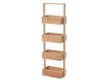 REGAL 4 KÖRBE Holz