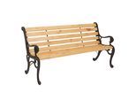 GARTENBANK Schwarz, Beige
