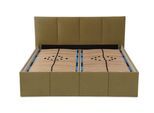 POLSTERBETT Dalas Avocado 200 x 200 x 40 cm Stauraum Mit hochwertiger Matratze H2 (bis 100 kg) und Lattenrost
