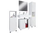 Badezimmer Flandu II Weiß