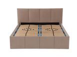 POLSTERBETT Dalas Sahara 160 x 200 x 40 cm Stauraum Mit hochwertiger Matratze H2 (bis 100 kg) und Lattenrost