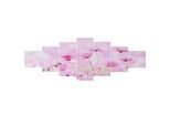 LEINWANDBILD XL BLUMEN 7-TLG. Multicolor