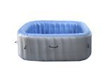 WHIRLPOOL eckig Grau
