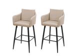 BARHOCKER Beige 2er-Set