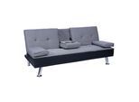 3ER-SOFA Schwarz
