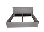 POLSTERBETT bali Grau 200 x 200 x 40 cm Bettkasten Mit hochwertiger Matratze H3 (bis 120 kg) und Lattenrost