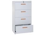 HÄNGEREGISTERSCHRANK Weiß