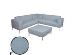 ECKSOFA OHNE ABLAGE Blau