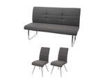 ESSZIMMER-SET Grau 3er-Set