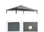 ERSATZBEZUG DACH PERGOLA CALPE I Grau