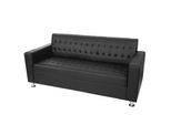 3ER SOFA Schwarz