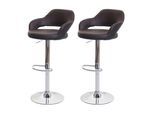 BARHOCKER Braun, Schwarz 2er-Set