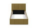 POLSTERBETT Dalas Avocado 140 x 200 x 40 cm Stauraum Ohne Matratze und Lattenrost
