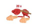 KS Tools Ohrstöpsel PU, mit Schnur und Pilzkopf, 20 Paar (985.7055)