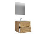 Badezimmer Badinos 3-tlg. Honig Eiche